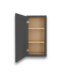 57647 Dark Gray Over Look Wall Cabinet