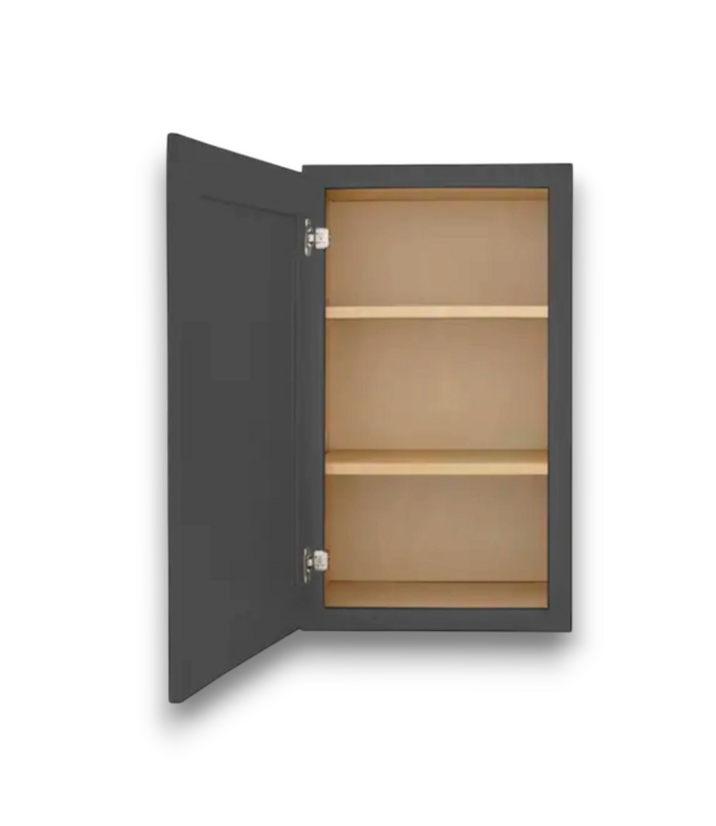 57650 Calder Dark Gray Wall Plywood Cabinet