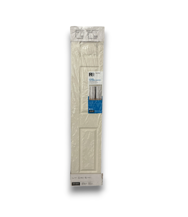 57649 32 X 80 Primed 6 Panel Textured Bi Fold Door