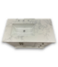 57656 Pittman White Bathroom Vanity With Calacotta Veined Top