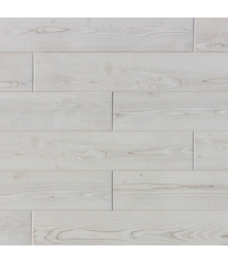 Bud's Warehouse 57665 290 Sq. Ft. Wood White Flooring And Wall Tile
