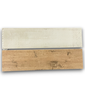Bud's Warehouse 57670 192 Sq. Ft. 6” X 24” Natural Wood Floor And Wall Tile