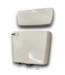 57680 Pro Flush Anti Clog White 2 Pc Toilet