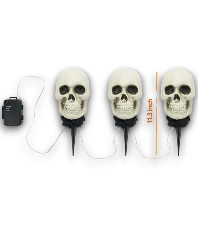 57674 1’ Free Standing Skeleton Yard Decoration