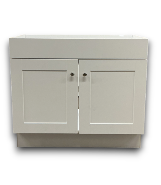 Bud's Warehouse 57676 36” White Bathroom Vanity Base