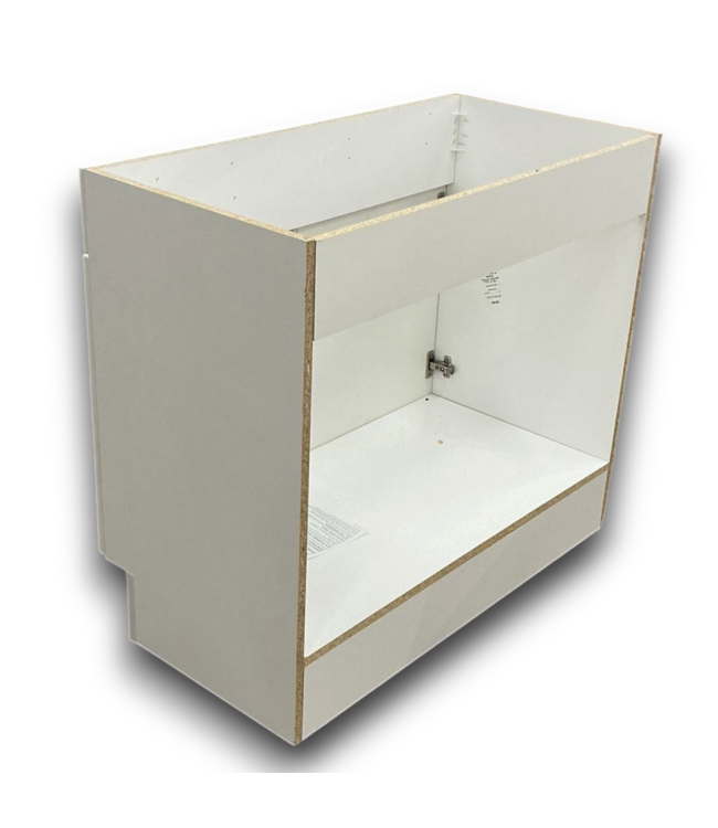 57676 36” White Bathroom Vanity Base