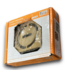 57677 Drain- Brushed Gold Square Grate