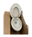 57680 Pro Flush Anti Clog White 2 Pc Toilet