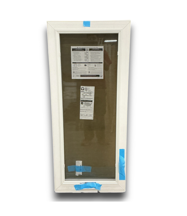 57691 22 X 50 White Aluminum Casement Roll Out Window