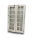 57694 58 X 94 Full Glass Grid White French Door
