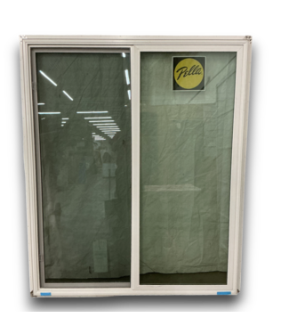 Bud's Warehouse 57695 59 X 71 White Aluminum Patio Door With Screen