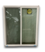 57695 59 X 71 White Aluminum Patio Door With Screen
