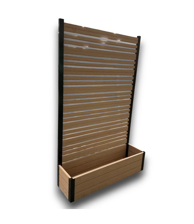 57696 Cedar Outdoor Outdoor Privacy Screen With Planter Box