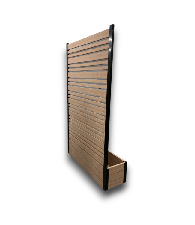 57696 Cedar Outdoor Outdoor Privacy Screen With Planter Box