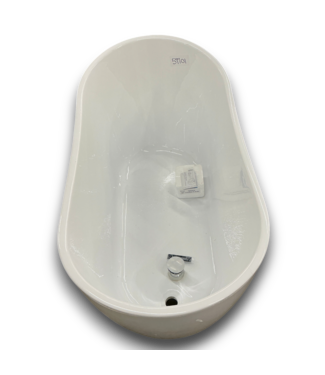 Bud's Warehouse 57701 54'' Acrylic Freestanding Bath Tub