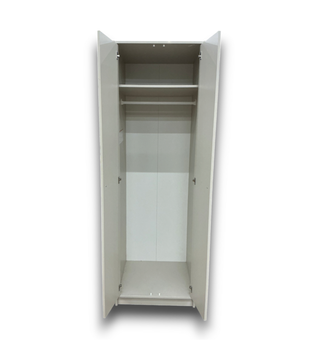 57705 Light Beige Wardrobe Cabinet