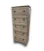 57708 Weathered Gray Ash 5 Drawer Chest