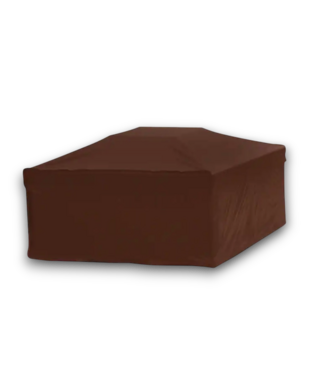 Bud's Warehouse 57712 38'' Brown Square Firepit Cover