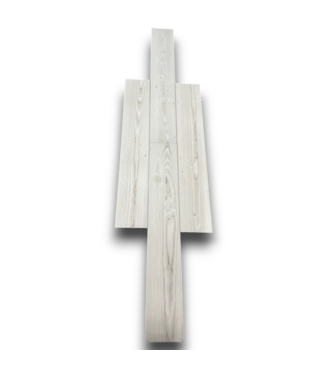 Bud's Warehouse 57716 252 Sq. Ft. Pine Wood White Porcelain Tile