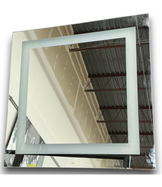 Bud's Warehouse 57719 Frameless Light Up Square Mirror