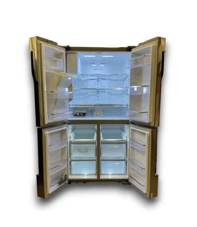 57720 Stainless Steel 4-door Flex French Door Refrigerator With Ice Maker