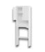 57726 White Over The Toilet Double Door Storage Cabinet