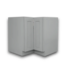 57727 Overlake Gray Lazy Susan Corner Base