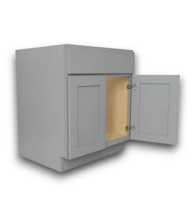 57729 Overlake Gray Sink Base Cabinet