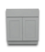 57729 Overlake Gray Sink Base Cabinet