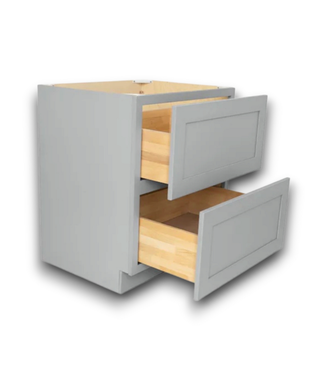 57733 Overlake Gray 2-drawers Draw Base