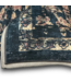 57738 Blue Floral Area Rug Machine Washable
