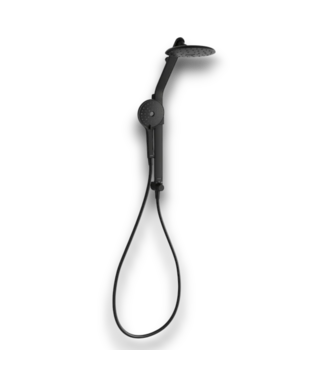 Bud's Warehouse 57749 Raindet Matte Black Shower Faucet Bar System