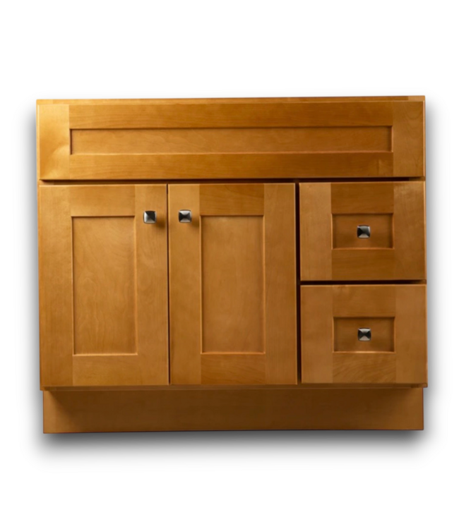 57736 36'' Modern Birch Bathroom Vanity Base Cabinet