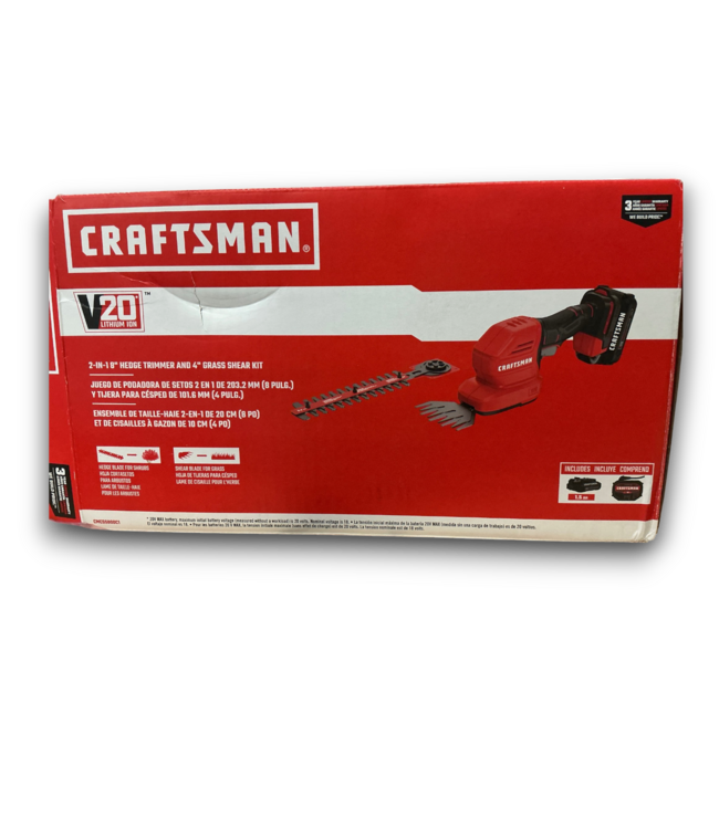 57748 2-in-18'' Hedge Trimmer And 4'' Grass Shear Kit