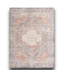 57755 Flatweave Orange Brown Rectangular Medallion Area Rug