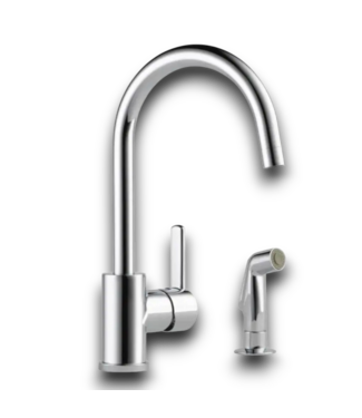 Bud's Warehouse 57762 Chrome Single-handle Kitchen Faucet