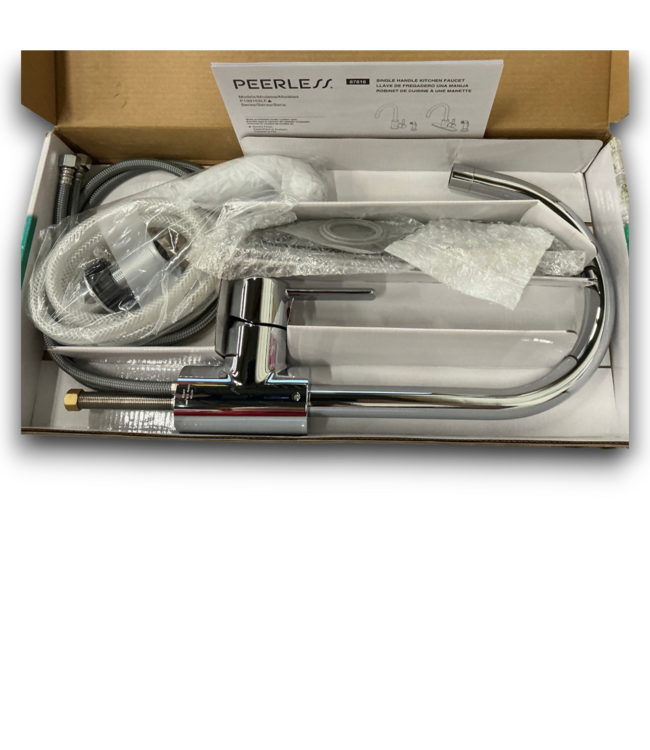 57762 Chrome Single-handle Kitchen Faucet