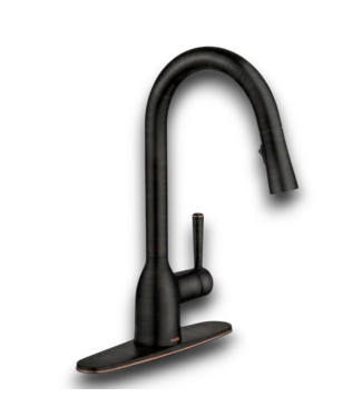 Bud's Warehouse 57763 Adler Mediterranean Bronze Pull Down Kitchen Faucet