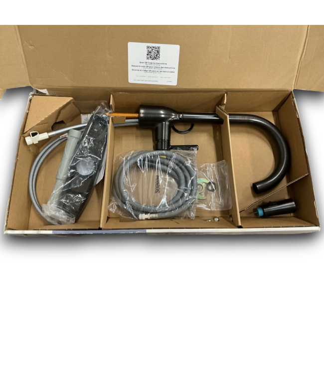 57763 Adler Mediterranean Bronze Pull Down Kitchen Faucet