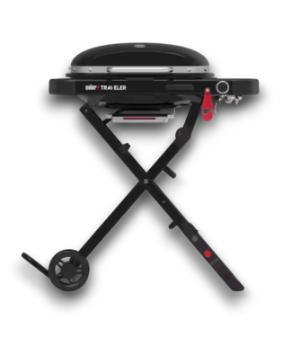 Bud's Warehouse 57751 Black Traveler Compact Propane Gas Grill