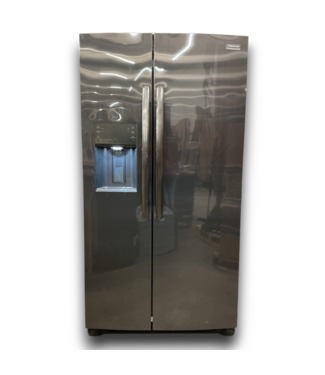 Bud's Warehouse 57773 Gallery Black Stainless Side-by-side Refrigerator With Ice Maker