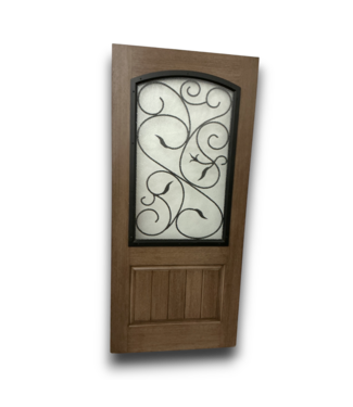 Bud's Warehouse 57776 36 X 80 2/3 Obscure Light Glass Exterior Door Slab