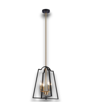 Bud's Warehouse 57777 Sunchok 4-light Wood Chandelier