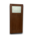 57779 36 X 80 Brown 1/3 Obscure Light Exterior Door Slab