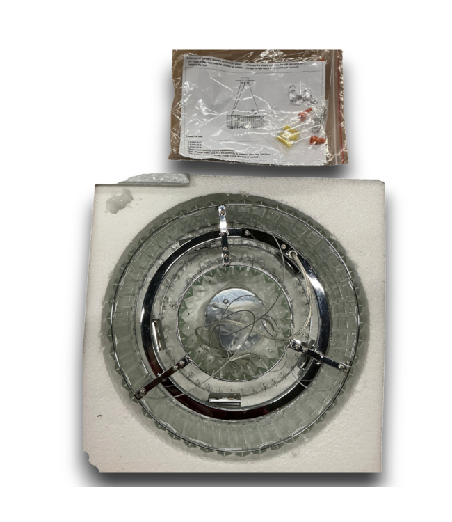 57780 5-light Modern Crystal Drum Chandelier