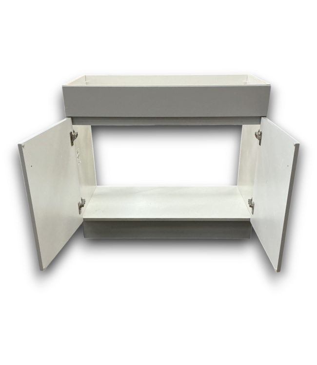 57784 Light Gray Bathroom Vanity Base Only