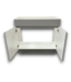 57784 Light Gray Bathroom Vanity Base Only