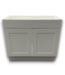 57784 Light Gray Bathroom Vanity Base Only