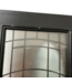 57769 36 X 80 Black Full Glass Exterior Door Slab