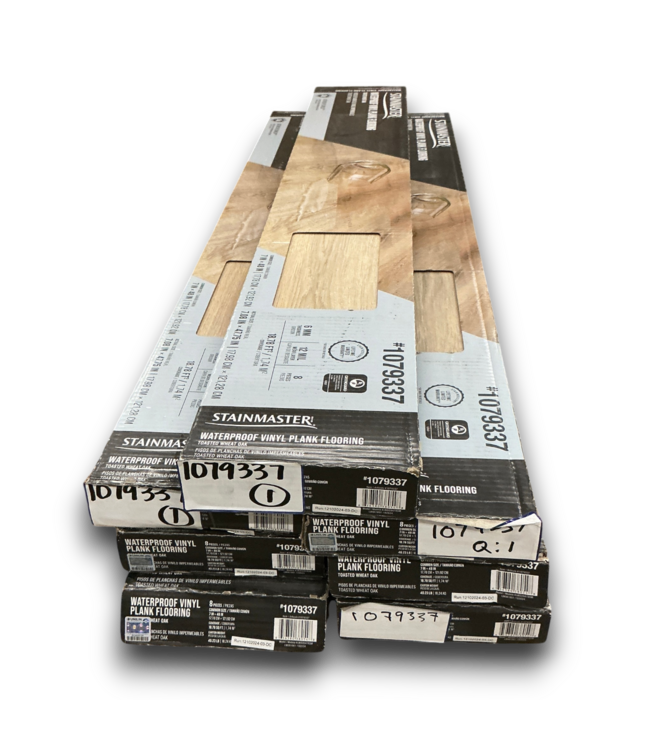 57775 Toasted Wheat Waterproof Vinyl Plank Flooring 7 Boxes